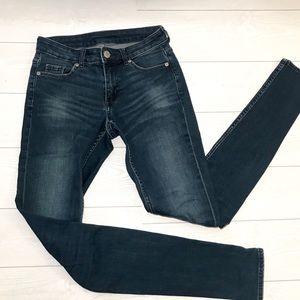 Monday lowrise dark skinny jeans